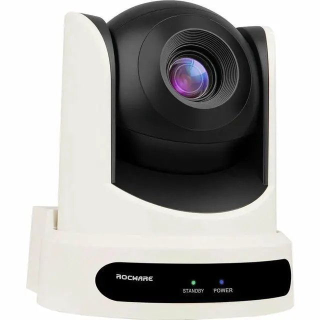 Alt view image 2 of 7 - ROCWARE Rc20 Video Conferencing Camera - 2.1 Megapixel - USB 2.0 Type B - Full HD - 1920 x 1080 Video - CMOS Sensor - Wall, Ceiling Mount - 16x Digital Zoom - Windows 7, Windows 8, Windows 10, Mac OS