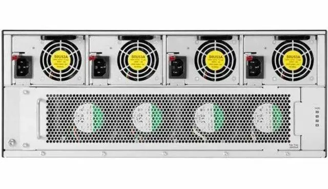 Alt view image 2 of 3 - Aruba CX 5420 Switch Chassis - 20 Ports - Manageable - Gigabit Ethernet, 10 Gigabit Ethernet - 1000Base-T, 10GBase-LRM - 3 Layer Supported - Modular - 1600 W Power Consumption - Optical Fiber, Twisted