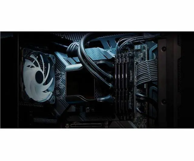 Alt view image 5 of 12 - Kingston FURY Beast RAM Module - For Motherboard - 64 GB (2 x 32GB) - DDR5-5200/PC5-41600 DDR5 SDRAM - 5200 MHz Single-rank Memory - CL40 - 1.25 V - Non-ECC - Unbuffered - 288-pin - DIMM - Lifetime Wa