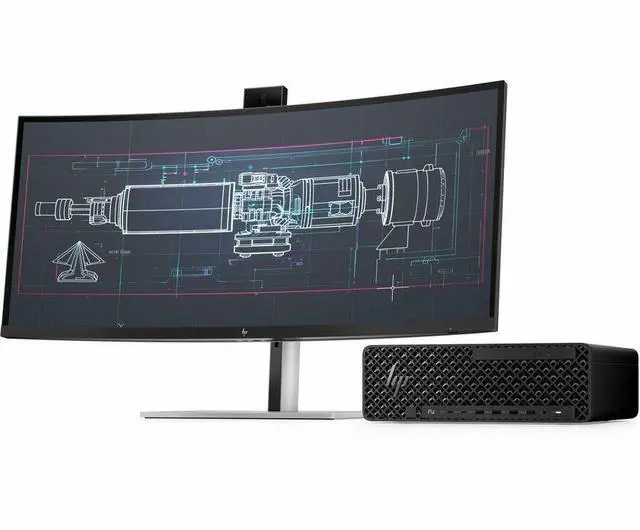 Alt view image 7 of 7 - HP Z2 G1i Workstation - Intel Core Ultra 5 235 - 16 GB - 512 GB SSD - Small Form Factor - Black - Intel W880 Chip - Windows 11 Pro - Intel Graphics - English Keyboard - Ethernet