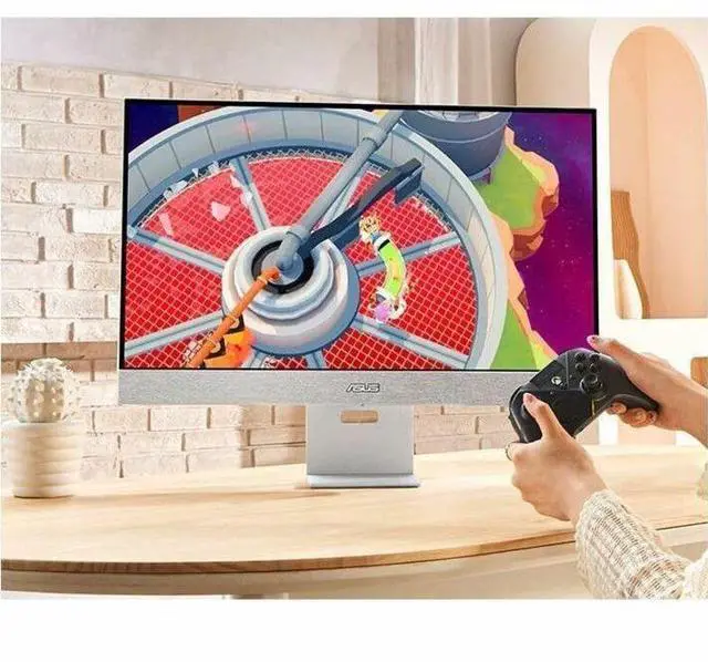 Alt view image 2 of 15 - Asus ZenScreen MS32UC 32" Class 4K UHD Smart LED Monitor - 16:9 - Silver - 31.5" Viewable - In-plane Switching (IPS) Technology - LED Backlight - 3840 x 2160 - 1073.7 Million Colors (10-bit)