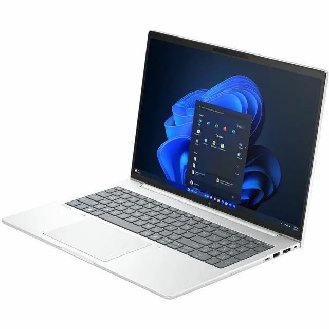 Alt view image 7 of 7 - HP EliteBook 8 G1i 16" Touchscreen Notebook - Intel Core Ultra 5 225U - 16GB - 512GB SSD - Glacier Silver - Windows 11 Pro - Webcam - IEEE 802.11be Wireless   BG7N2UT#ABA