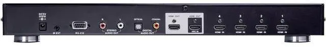 Alt view image 15 of 15 - Aten 4-Port True 4K HDMI Switch with Dual Output VS482B - 4096 x 2160 - 4K - 4 x 2 - 2 x HDMI Out