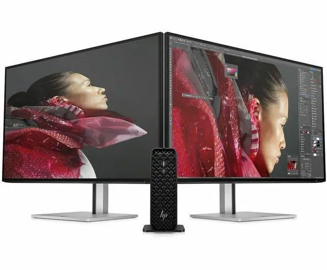 Alt view image 6 of 7 - HP Z2 Mini G1i Workstation Intel Core Ultra 7 265 16 GB 512 GB SSD Mini PC Black