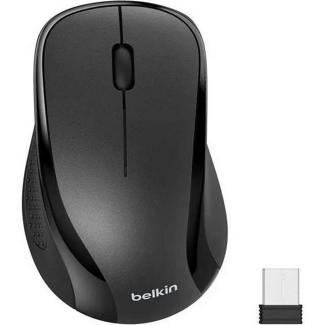Alt view image 5 of 7 - Belkin Keyboard & Mouse - Wireless Keyboard - Wireless Mouse - Optical