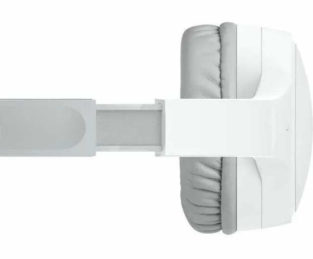Alt view image 2 of 5 - Belkin AUD002btWTV3 SoundForm Mini Wireless On-Ear Headphones for Kids - White