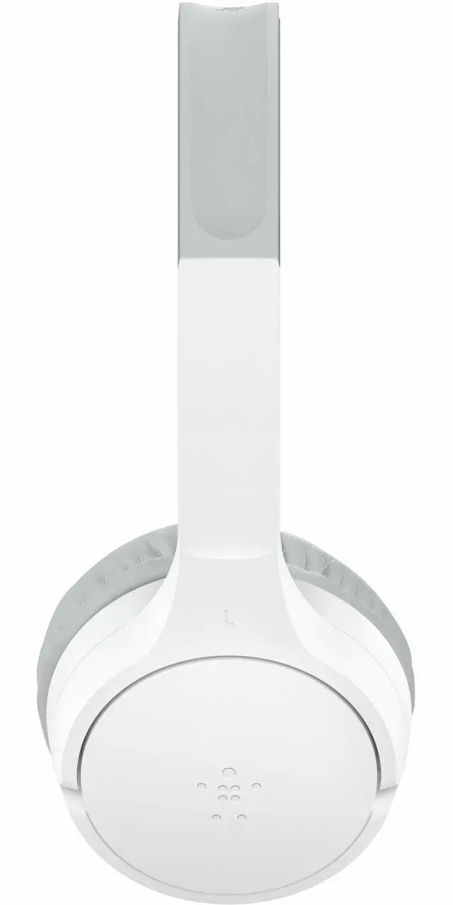 Alt view image 5 of 5 - Belkin AUD002btWTV3 SoundForm Mini Wireless On-Ear Headphones for Kids - White