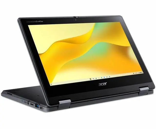 Alt view image 6 of 8 - Acer Chromebook Spin 511 R756T R756T-C149 11.6" Touchscreen Chromebook - Intel N-Series N100 - 4GB - 32GB Flash Memory - ChromeOS - Intel UHD Graphics - Webcam - IEEE 802.11ax Wireless NX.JHXAA.001
