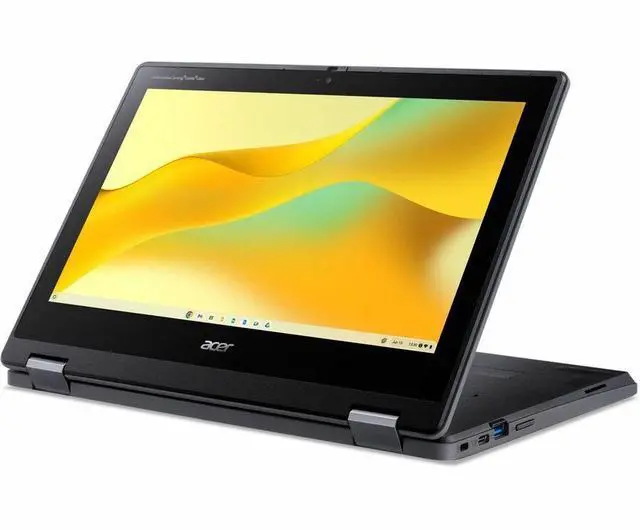 Alt view image 4 of 8 - Acer Chromebook Spin 511 R756T R756T-C149 11.6" Touchscreen Chromebook - Intel N-Series N100 - 4GB - 32GB Flash Memory - ChromeOS - Intel UHD Graphics - Webcam - IEEE 802.11ax Wireless NX.JHXAA.001