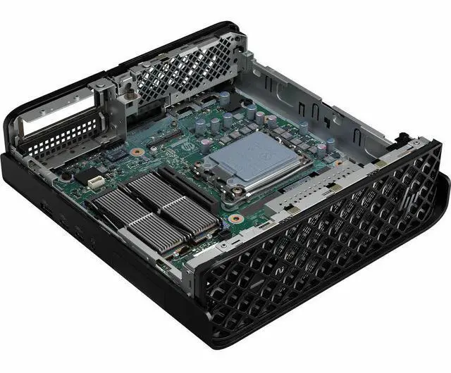 Alt view image 6 of 15 - HP Z2 G1i Workstation - Intel Core Ultra 5 235 - 32 GB - 1 TB SSD - Mini PC - Black - Intel W880 Chip - Windows 11 Pro - NVIDIA RTX A400 4 GB Graphics - English Keyboard - Ethernet - Wireless LAN