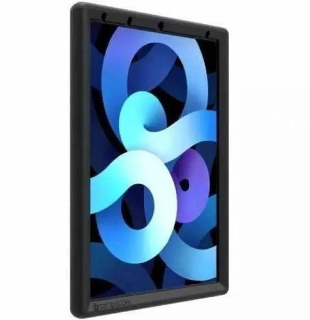 Alt view image 2 of 4 - Compulocks Rugged Edge Case for iPad Mini 8.3" - Bumper for tablet - rugged - rubber - black - for Apple iPad mini (6th