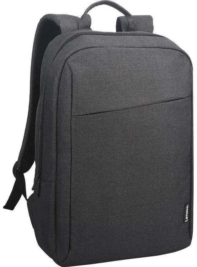 Alt view image 2 of 6 - Lenovo Carrying Case (Backpack) for 15.6" Notebook - Black - Water Resistant - Shoulder Strap
