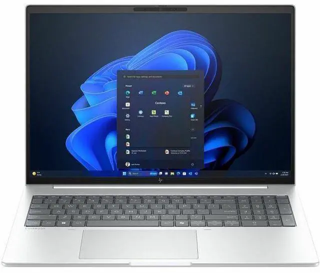 Main image of HP EliteBook 8 G1i 16" Notebook - Intel Core Ultra 7 255U - 32GB - 1TB SSD - Glacier Silver - Windows 11 Pro - Webcam - IEEE 802.11be Wireless   BG6K8UT#ABA
