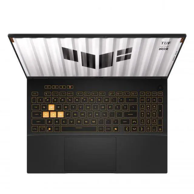 Alt view image 2 of 8 - ASUS TUF F16 16" FHD+ WUXGA 165Hz IPS Gaming Notebook Intel Core i7-14650HX 16GB RAM 1TB SSD NVIDIA GeForce RTX 5050 Jaegar Gray