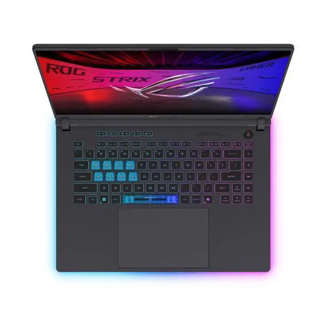 Alt view image 2 of 8 - ASUS ROG Strix G16 16" FHD+ WUXGA 165Hz IPS Gaming Notebook Intel Core i5-13450HX 16GB RAM 1TB SSD NVIDIA GeForce RTX 5050 Eclipse Gray