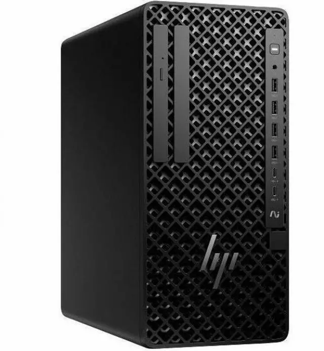 Alt view image 2 of 6 - HP Z1 G1i Desktop Computer - Intel Core Ultra 7 265 - 64 GB - 1 TB SSD - Tower - Black - Intel Q870 Chip - Windows 11 Pro - Intel DDR5 SDRAM - English Keyboard - 500 W