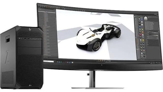 Alt view image 2 of 7 - HP Z4 G5 Workstation - 1x Intel Xeon w3-2535 - 16GB - 512GB SSD - Intel W790 Chip - Windows 11 Pro - NVIDIA RTX 4000 Ada Generation 20 GB Graphics - Gigabit Ethernet  BG8W5UT#ABA