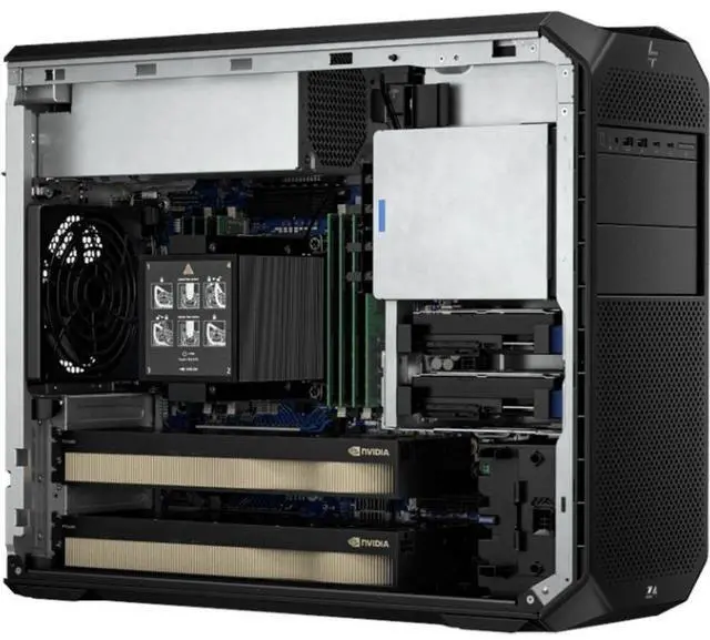 Alt view image 6 of 7 - HP Z4 G5 Workstation - 1x Intel Xeon w3-2535 - 16GB - 512GB SSD - Intel W790 Chip - Windows 11 Pro - NVIDIA RTX 4000 Ada Generation 20 GB Graphics - Gigabit Ethernet  BG8W5UT#ABA