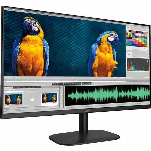 Alt view image 9 of 15 - AOC 27B2HM2 27" FHD 1920x1080 100Hz 4ms LCD VA Monitor
