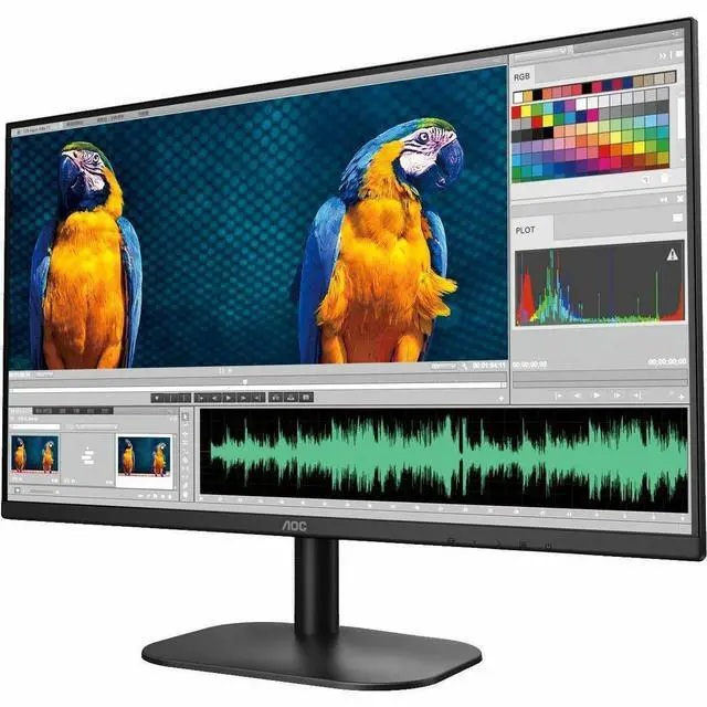 Alt view image 10 of 15 - AOC 27B2HM2 27" FHD 1920x1080 100Hz 4ms LCD VA Monitor