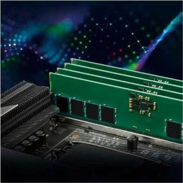 Alt view image 3 of 10 - Transcend JetRAM 48GB DDR5 SDRAM Memory Module - For Desktop PC, Computer - 48 GB - DDR5-5600/PC5-44800 DDR5 SDRAM - 5600 MHz Dual-rank Memory - CL46 - 1.10 V - On-die ECC - Unbuffered - 288-pin - DIM