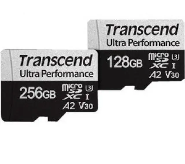Alt view image 7 of 11 - transcend 128gb microsdxc 340s high performance memory card uhs- i, u3, v30, a2, 4k, full hd - ts128gusd340s
