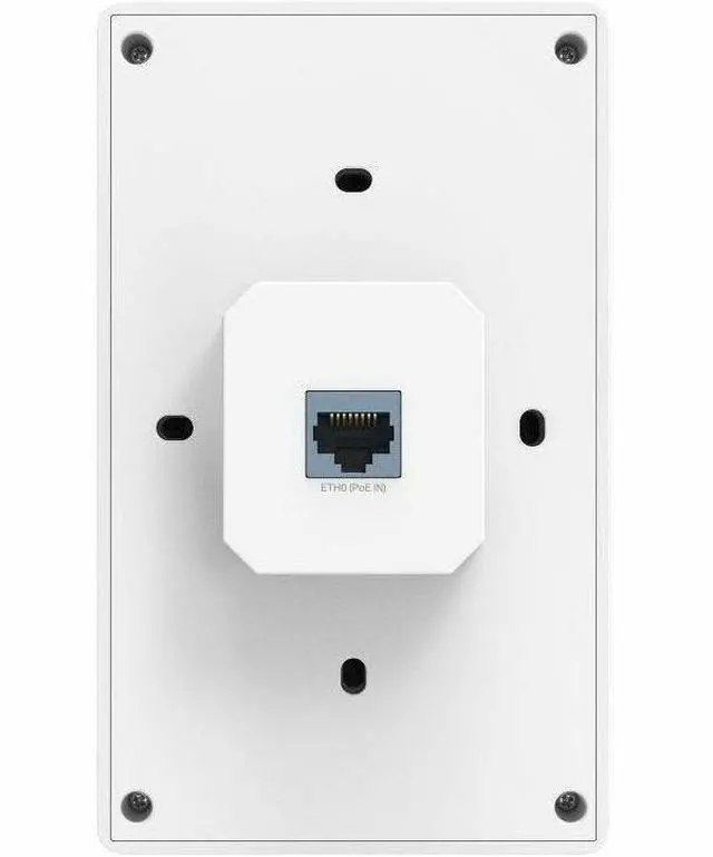 Alt view image 6 of 12 - TP-Link Omada EAP725-WALL Dual Band Wi-Fi 7 IEEE 802.11 a/b/g/n/ac/ax/be 3.49 Gbit/s Wireless Access Point - 2.40 GHz, 5 GHz - MIMO Technology - Multi User MIMO - 4 x Network (RJ-45) - 2.5 Gigabit Eth