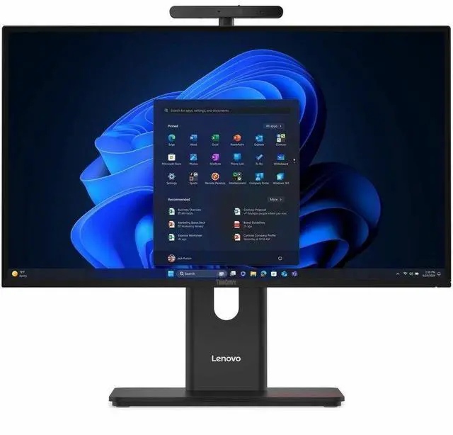 Alt view image 7 of 14 - Lenovo ThinkCentre M90a Gen 6 23.8" Full HD All-in-One Computer - Intel Core Ultra 5 2nd Gen 225 - 16GB - 512GB SSD -  Windows 11 Pro - DVD-Writer - IEEE 802.11ax - 180W  13AT0004US