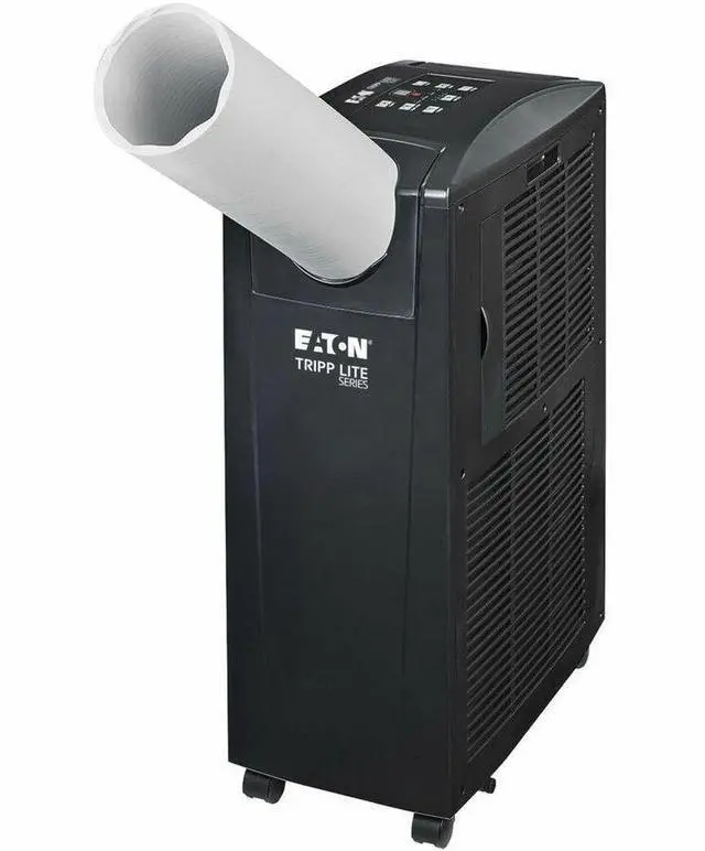 Alt view image 2 of 7 - Eaton Tripp Lite Series Portable AC Unit for Server Rooms - 13,000 BTU (3.8 kW), 120V, R32 Refrigerant, Black - Cooler - 3809.92 W Cooling Capacity - 258 Sq. ft. Coverage - Dehumidifier - Black