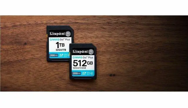 Alt view image 6 of 7 - Kingston SDXC Canvas Go Plus (SDG4) Flash Memory Card 1TB