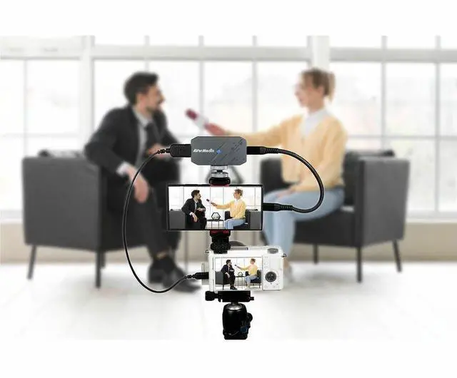 Alt view image 7 of 7 - AVerMedia BU113G2 CamStream 4K - Functions: Video Capturing, Video Streaming - 2160p, 1080p, 1440p, 1024p - 3840 x 2160 - 240 fps - 4K, Full HD, 2K - MJPEG, YUY2, NV12 - USB - PC, Android - Camera, De