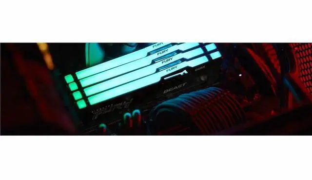 Alt view image 3 of 4 - Kingston FURY Beast 128GB (2 x 64GB) 288-Pin PC RAM DDR5 5600 (PC5 44800) Memory (Desktop Memory) Model KF556C36BBAK2-128