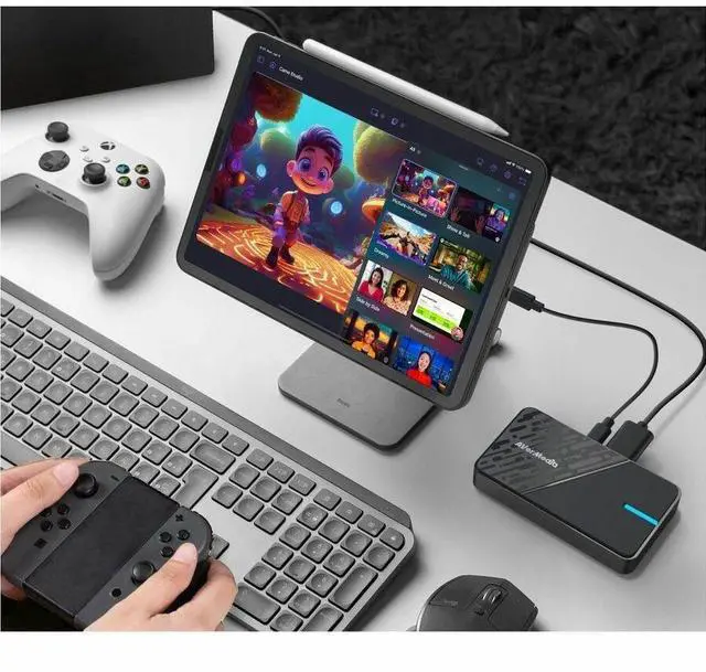 Alt view image 3 of 7 - AVerMedia StreamLine MINI+ Video Capturing Device - Functions: Video Capturing, Video Streaming - 2160p, 1440p, 1080p, 1080i, 720p, 576p, 480p, 480i - 3840 x 2160 - 4K - NV12, YUY2, MJPEG - USB - PC -