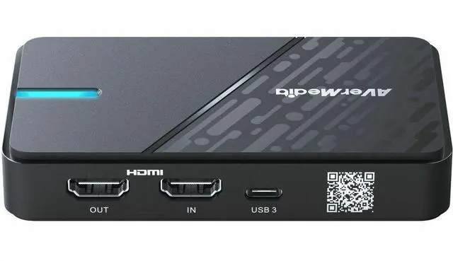 Alt view image 4 of 7 - AVerMedia StreamLine MINI+ Video Capturing Device - Functions: Video Capturing, Video Streaming - 2160p, 1440p, 1080p, 1080i, 720p, 576p, 480p, 480i - 3840 x 2160 - 4K - NV12, YUY2, MJPEG - USB - PC -