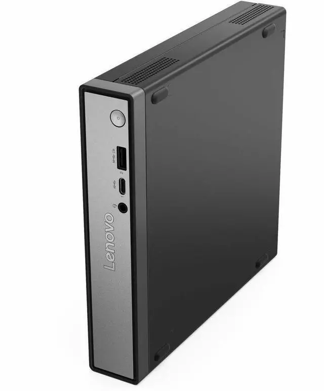 Alt view image 5 of 15 - Lenovo ThinkCentre neo 50q QC 13C8000YUS Desktop Computer - Snapdragon X X1-26-100 - 16 GB - 256 GB SSD - Tiny - Eclipse Black - Qualcomm Chip - Windows 11 Pro - Qualcomm Adreno GPU LPDDR5X - English