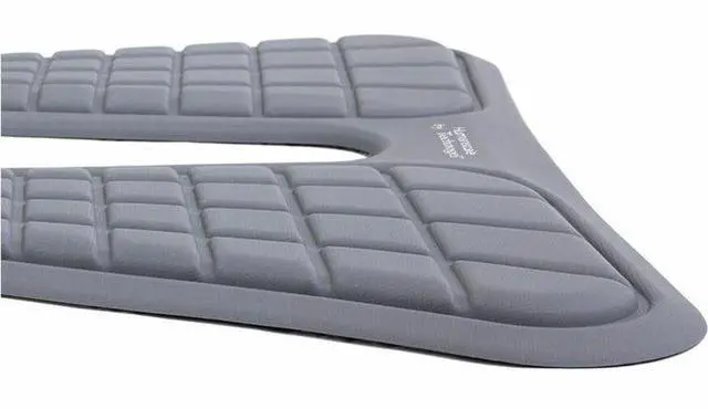 Alt view image 2 of 5 - Humanscale Monarch Floor Mat - Workstation - 29" Width x 0.800" Depth - Gray MONARCH-G