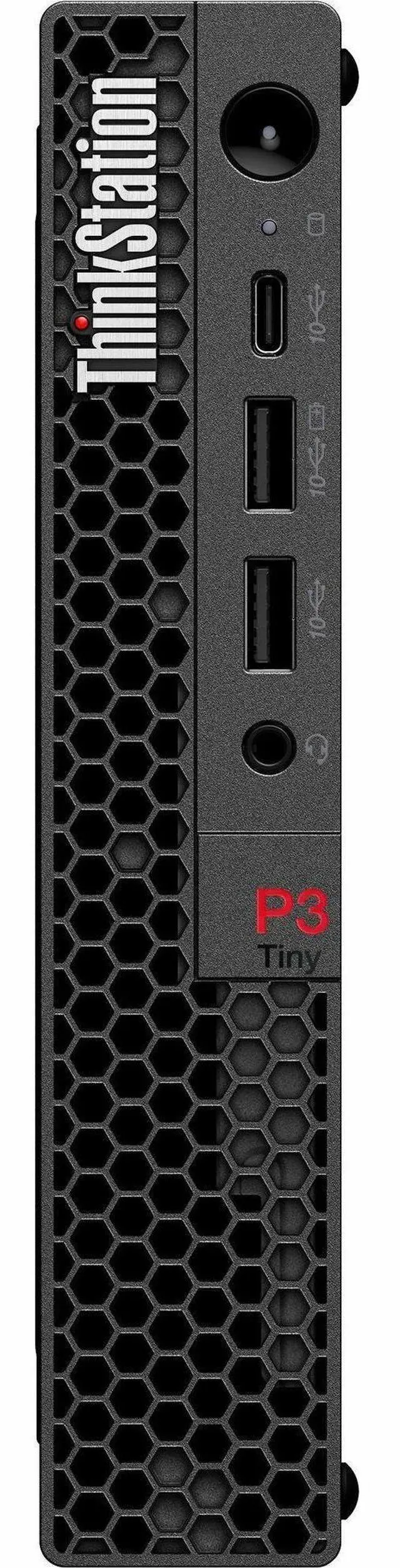 Alt view image 11 of 12 - Lenovo ThinkStation P3 30H00076US Workstation - Core i7 14th Gen i7-14700 - vPro Technology - 64GB - 2TB SSD - Intel Q670 Chip - Windows 11 Pro - UHD Graphics 770 Graphics - Gigabit Ethernet - 30H00076US