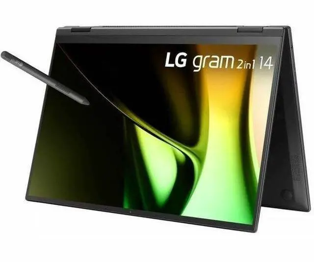 Alt view image 6 of 12 - LG gram 2-in-1 14" Laptop - Intel Evo Platform Intel Core Ultra 7 - 16GB RAM - 1TB SSD - Black