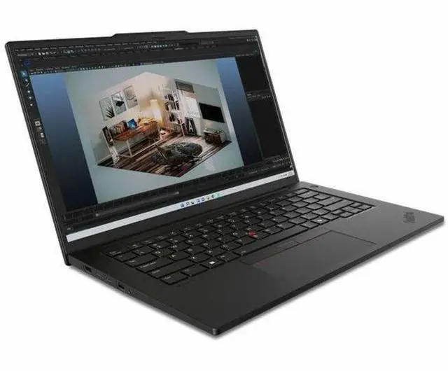 Alt view image 3 of 7 - Lenovo ThinkPad P14s Gen 5 21G2001FUS 14.5" Mobile Workstation - Intel Core Ultra 7 165H - vPro Technology - 64 GB - 1 TB SSD - Windows 11 Pro - NVIDIA RTX 500 Ada Generation with 4 GB