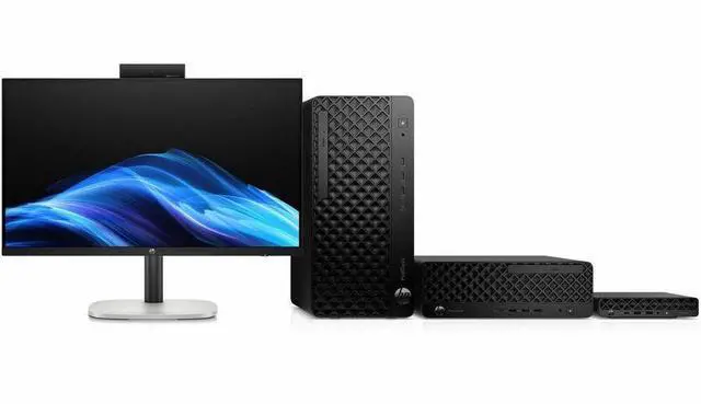 Alt view image 3 of 9 - HP ProDesk 4 G1i Desktop Computer - Intel Core Ultra 7 15th Gen 265 - vPro Technology - 16GB - 512GB SSD - Windows 11 Pro 64-bit - IEEE 802.11ax - 280W BH9F1UT#ABA