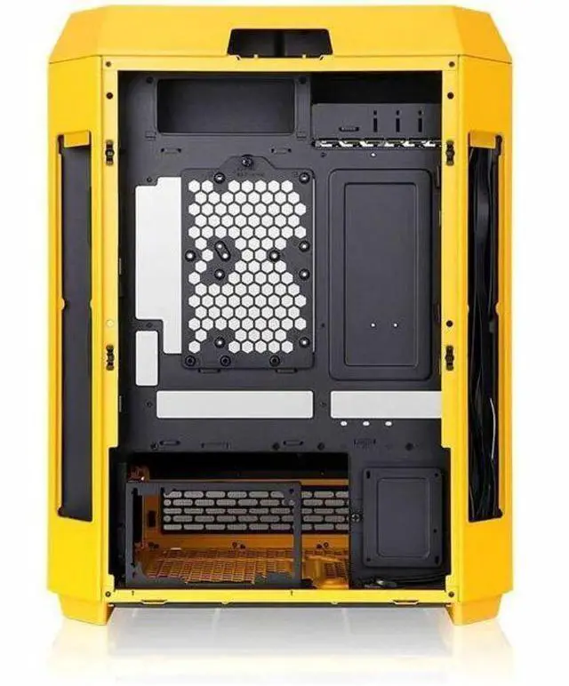 Alt view image 16 of 20 - Thermaltake The Tower 600 Bumblebee Mid Tower Chassis CA1Z100M4WN00