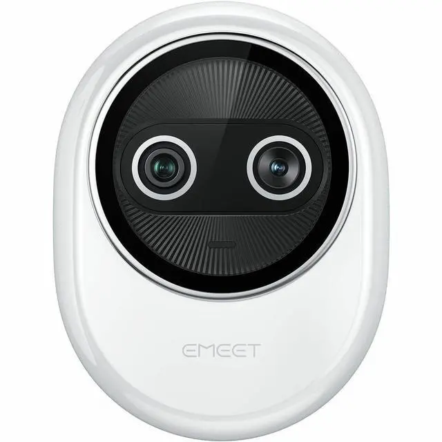 Alt view image 7 of 7 - EMEET Piko+ (White) - Dual-lens Webcam with one 4K 1/2.55" Sony Lens and one AI Assist Lens, Boosting color accuracy, face recognition, and 300ms fast focus. 3 MEMS Mics power 3 Voice Modes for M