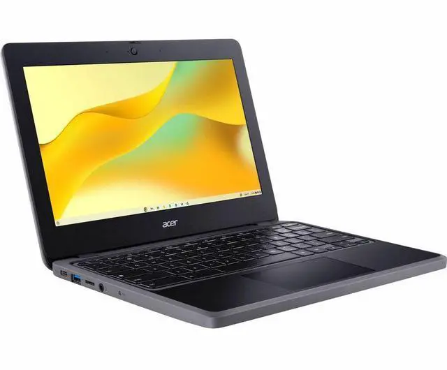 Alt view image 5 of 8 - Acer Chromebook 511 C736 C736-C1PM 11.6" Chromebook - HD - Intel N-Series N100 - 4 GB - 32 GB Flash Memory - English (US) Keyboard - Black - Intel Chip - 1366 x 768 - ChromeOS - Intel UHD Graphic