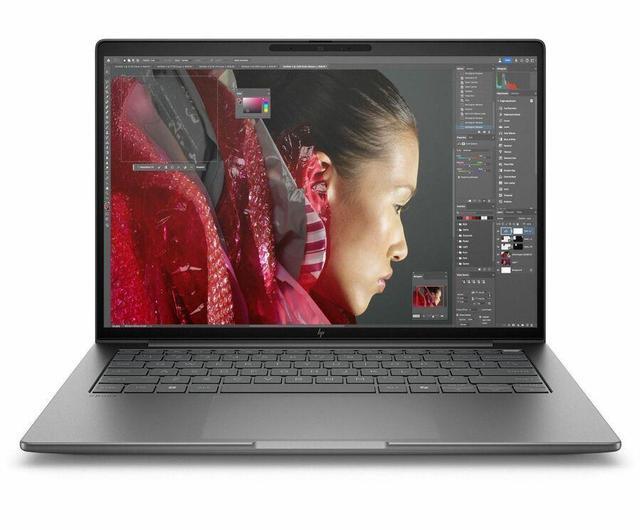 Alt view image 5 of 8 - HP ZBook 8 G1i 14" Mobile Workstation - WUXGA - Intel Core Ultra 7 255H - 32 GB - 512 GB SSD - Meteor Silver - Intel Chip - 1920 x 1200 - Windows 11 Pro - Intel Arc 140T GPU - Front Camera/Webcam