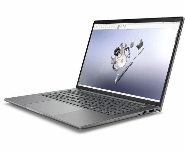 Alt view image 7 of 8 - HP ZBook 8 G1i 14" Mobile Workstation - WUXGA - Intel Core Ultra 7 255H - 32 GB - 512 GB SSD - Meteor Silver - Intel Chip - 1920 x 1200 - Windows 11 Pro - Intel Arc 140T GPU - Front Camera/Webcam