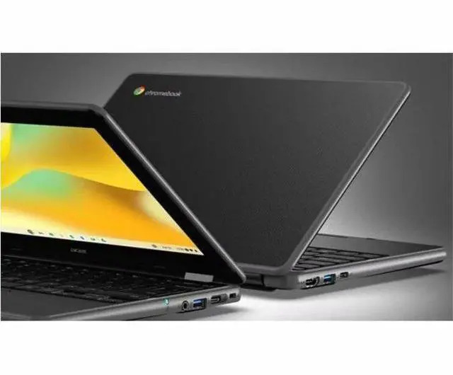 Alt view image 7 of 8 - Acer Chromebook 511 C737 C737-C66E 11.6" Chromebook - HD - Intel N-Series N150 - 8 GB - 64 GB Flash Memory - English (US) Keyboard - Black - Intel Chip - 1366 x 768 - ChromeOS - Intel - ComfyView