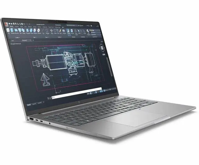 Alt view image 5 of 8 - HP ZBook 8 G1i 16" Mobile Workstation - Intel Core Ultra 7 255H - 16GB - 512GB SSD - Windows 11 Pro - Intel Arc 140T GPU - Webcam - IEEE 802.11be Wireless LAN Standard  BP6Y4UT#ABA