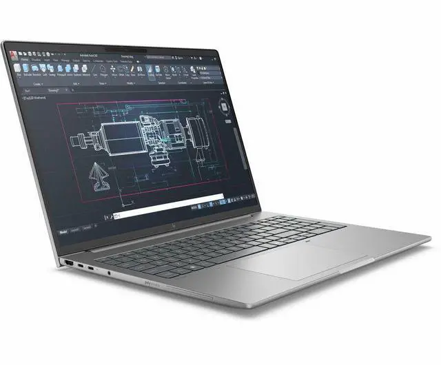 Alt view image 2 of 8 - HP ZBook 8 G1i 16" Mobile Workstation - Intel Core Ultra 7 265H -16 GB - 512 GB SSD - Windows 11 Pro - Intel Arc 140T Graphics - Webcam - IEEE 802.11be Wireless   BP6Y5UT#ABA