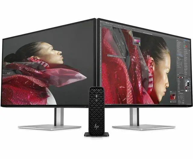 Alt view image 3 of 8 - HP Z2 Mini G1i Workstation - Intel Ultra 7 265 - 16GB - 512GB SSD - Intel W880 Chip - Windows 11 Pro - NVIDIA RTX A400 4 GB Graphics - Gigabit Ethernet - Wireless LAN  C0UM8UT#ABA