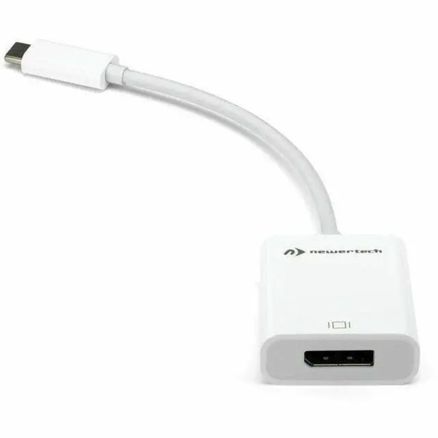 Alt view image 4 of 7 - NewerTech USB-C to DisplayPort 8K Display Adapter - 1 x DisplayPort Digital Audio/Video - Female - 1 x USB Type C - Male - 7680 x 4320 Supported - 1